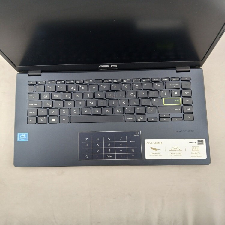 Refurbished ASUS Vivobook E410Mab Celeron N4020 4GB RAM 64GB eMMC 14 Inch Windows 11 Home Laptop