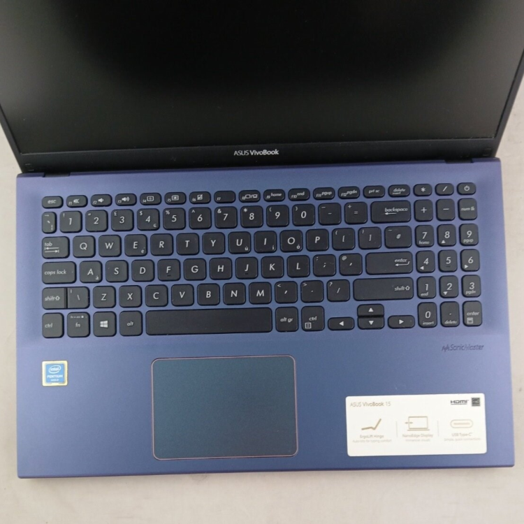 Refurbished ASUS Vivobook X512UA Intel Pentium 4417U 4GB RAM 256GB SSD 15.6 Inch Windows 11 Laptop
