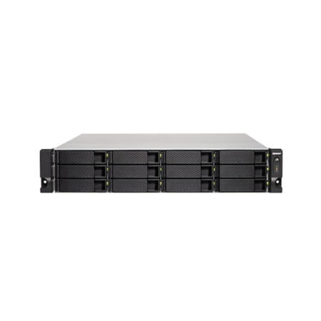 QNAP TS-1273U-RP-8G 12 Bay 8GB Diskless Rack NAS