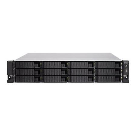 QNAP 12 Bay 4GB Diskless Rack NAS