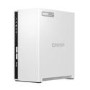 QNAP TS-233 2GB RAM with 12TB Installed Storage 2 Bay SATA Desktop NAS Storage