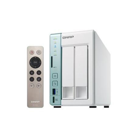 QNAP TS-251A-2G - 2 Bay - 2GB Diskless Desktop NAS