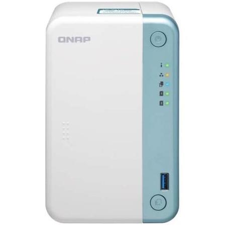 QNAP TS-251D-2G 2GB RAM 2 Bay Diskless Desktop NAS