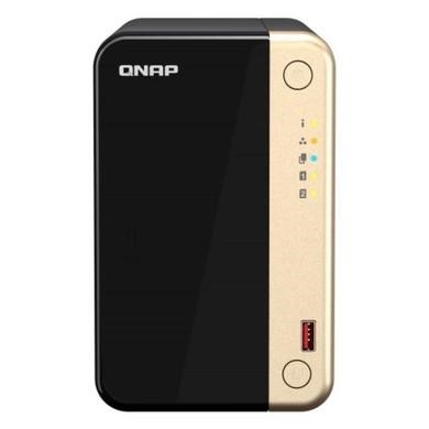 QNAP TS-264 NAS Tower Ethernet LAN Black Gold N5095