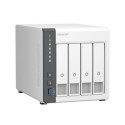 TS-433-4G/32TB-IW QNAP TS-433 4GB RAM with 32TB Installed Storage 4 Bay SATA Desktop NAS Storage 