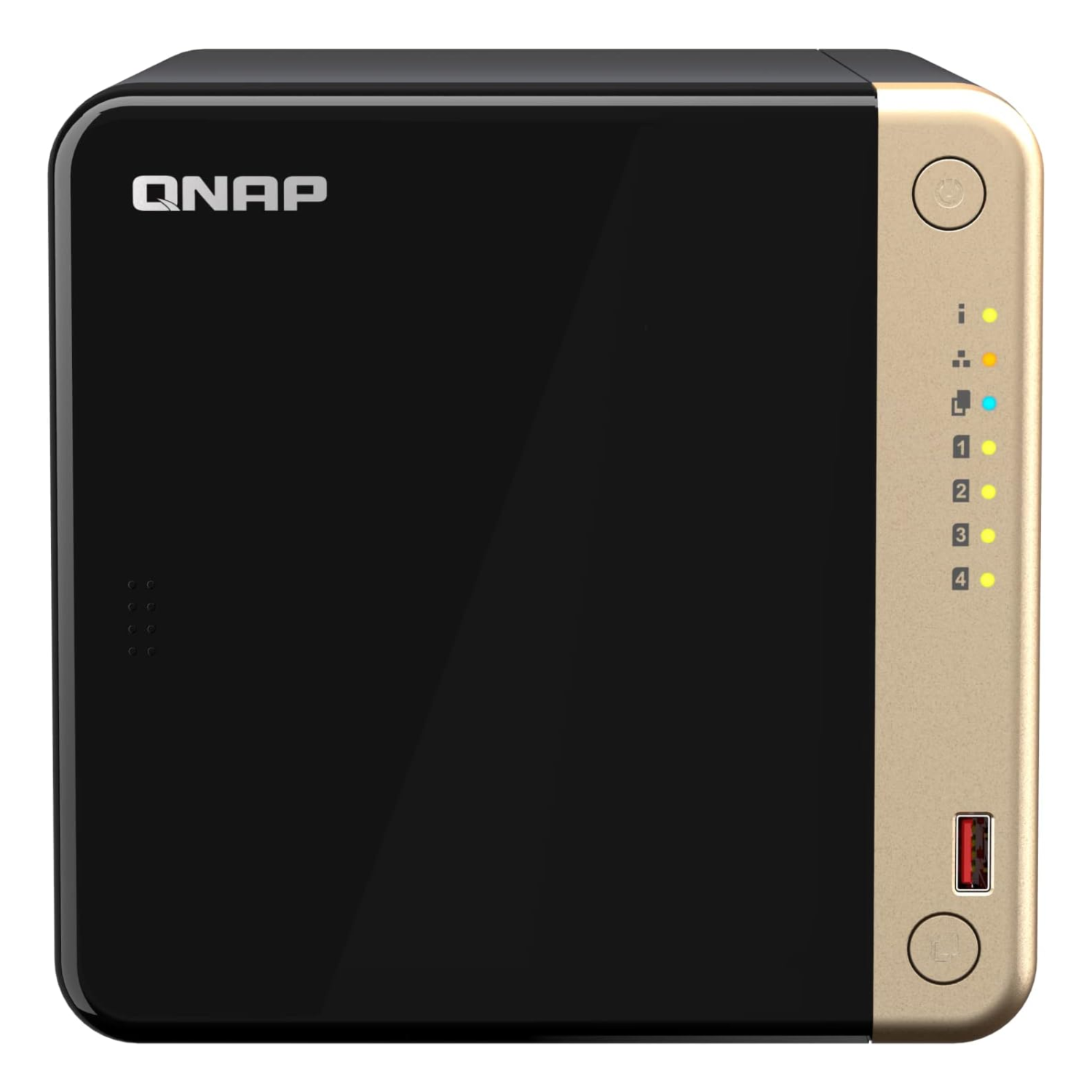 Qnap Ts-464-8G 4 Bay Desktop Nas Black, Laptops Direct - TS-464-8G