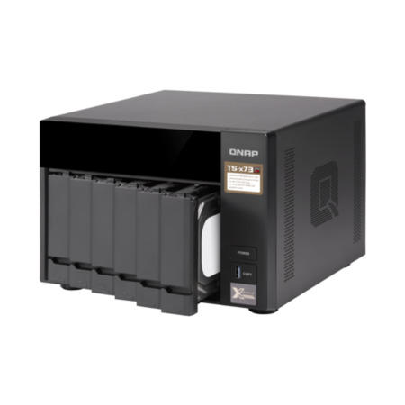 QNAP TS-673-8G 6 Bay 8GB Diskless Desktop NAS