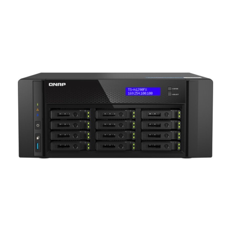 QNAP TS-h1290FX-7232P-64G 12 Bay Desktop