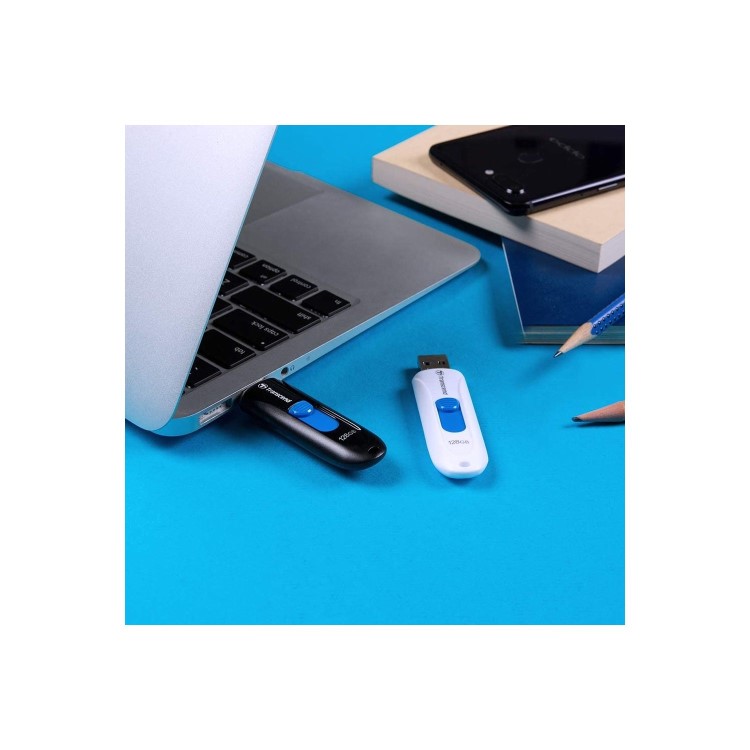 Transcend JF790 128GB USB 3.0 Flash Drive - Black