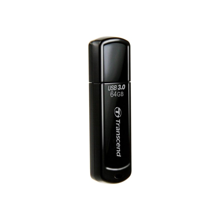 Transcend JF700 64GB USB 3.0 Flash Drive - Black