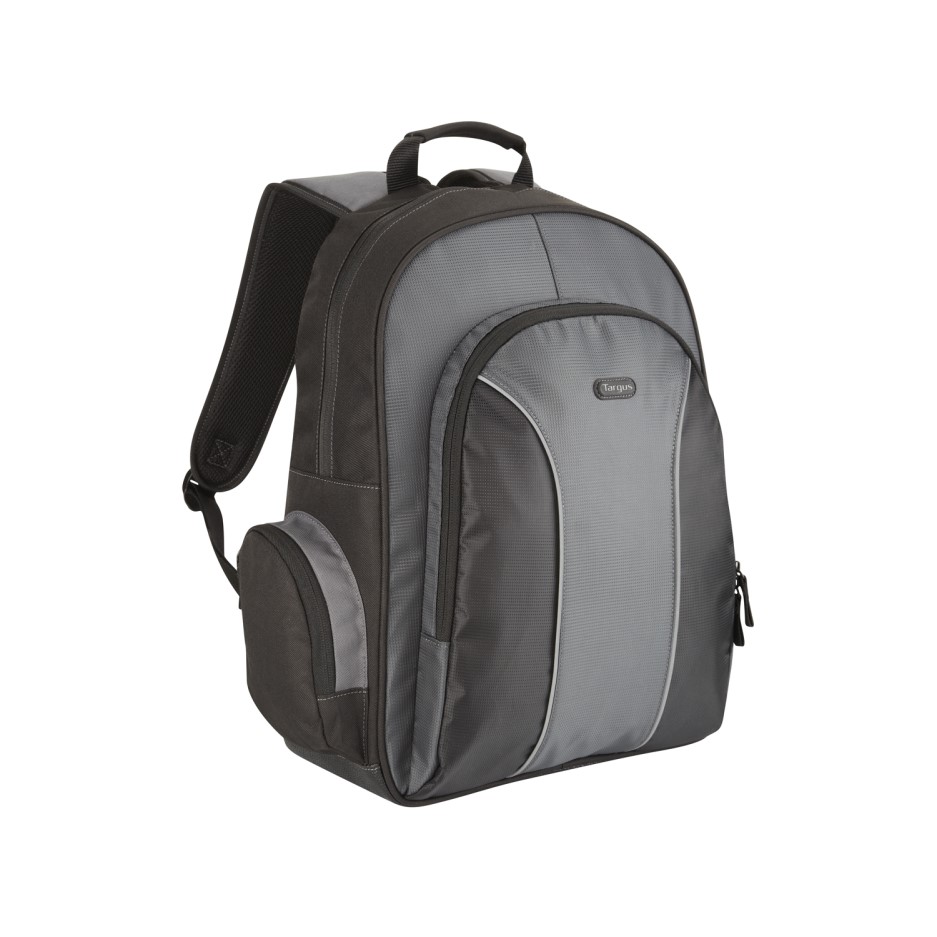 Targus Essential 15.6" Laptop Backpack in Black/Grey Laptops Direct