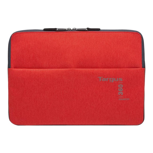 Targus 360 Perimeter Travel & Commuter Laptop Sleeve Protector for 15.6" in Red