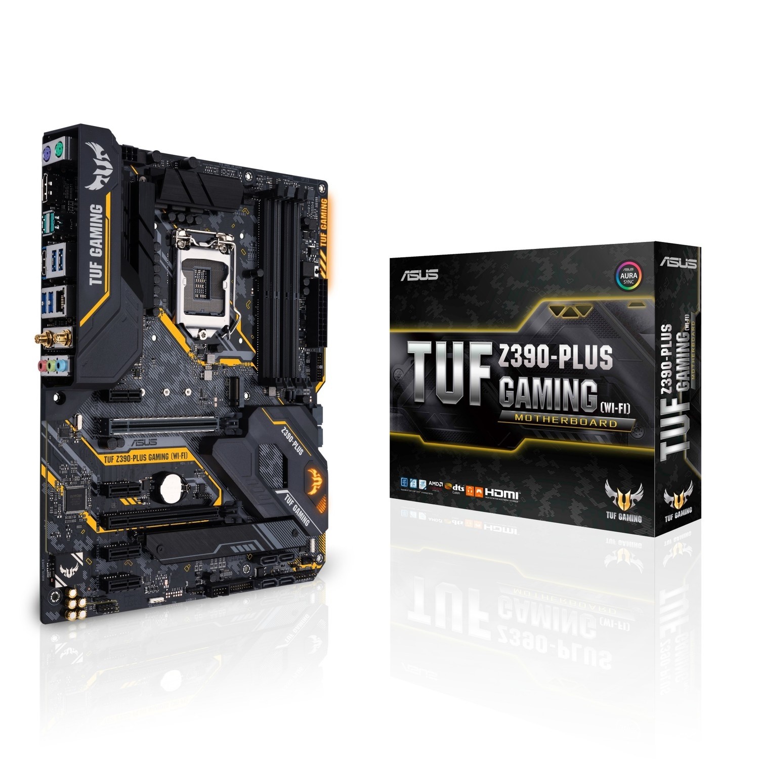 ASUS TUF Intel Z390-PLUS GAMING 9th Gen ATX Motherboard Laptops