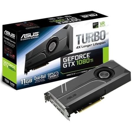 ASUS TURBO GeForce GTX 1080 Ti 11GB GDDR5X Graphics Card Laptops