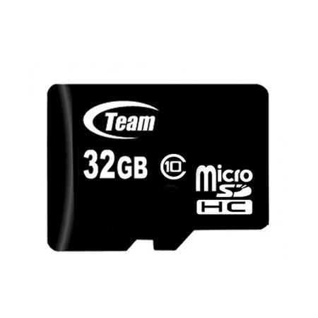 Team 32GB Micro SDHC Class 10 Flash Card with Adapter