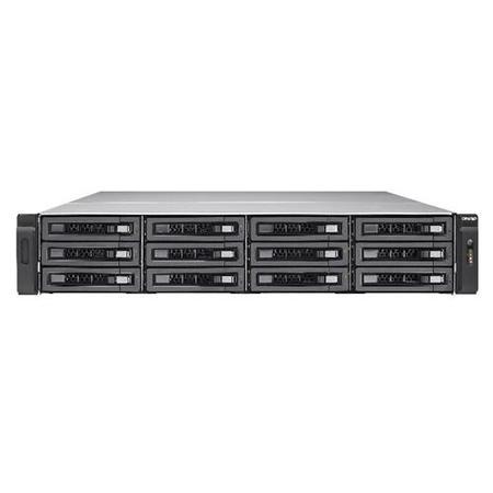 QNAP TVS-EC1280U-SAS-RP-8GBe 12 Bay Rack NAS 8GB