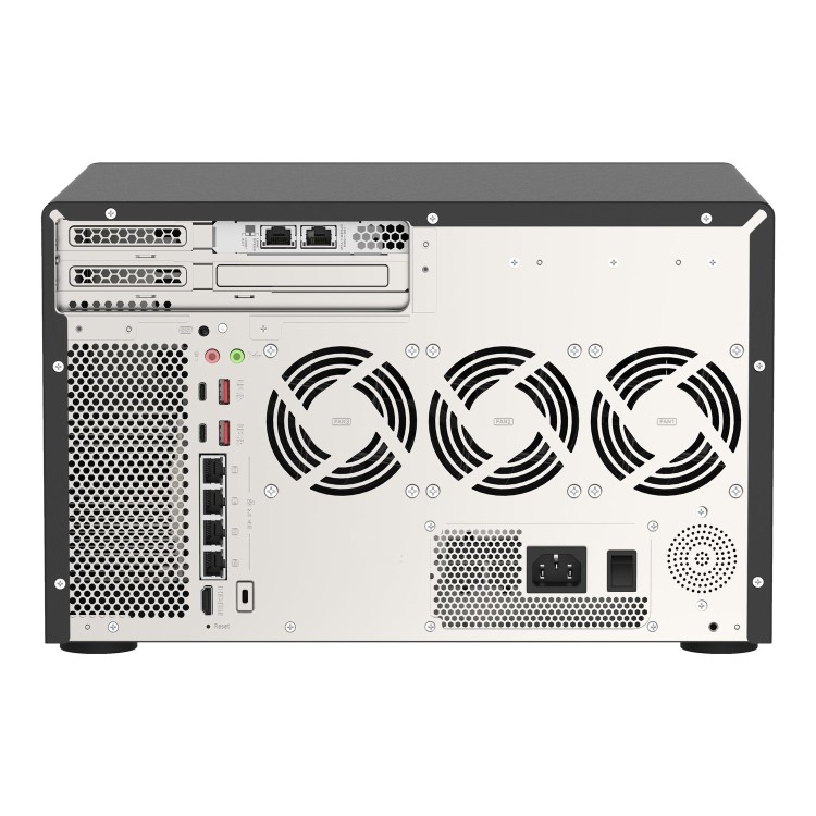 QNAP TVS-h1288X-W1250-16G 16GB RAM 12 Bay Desktop NAS
