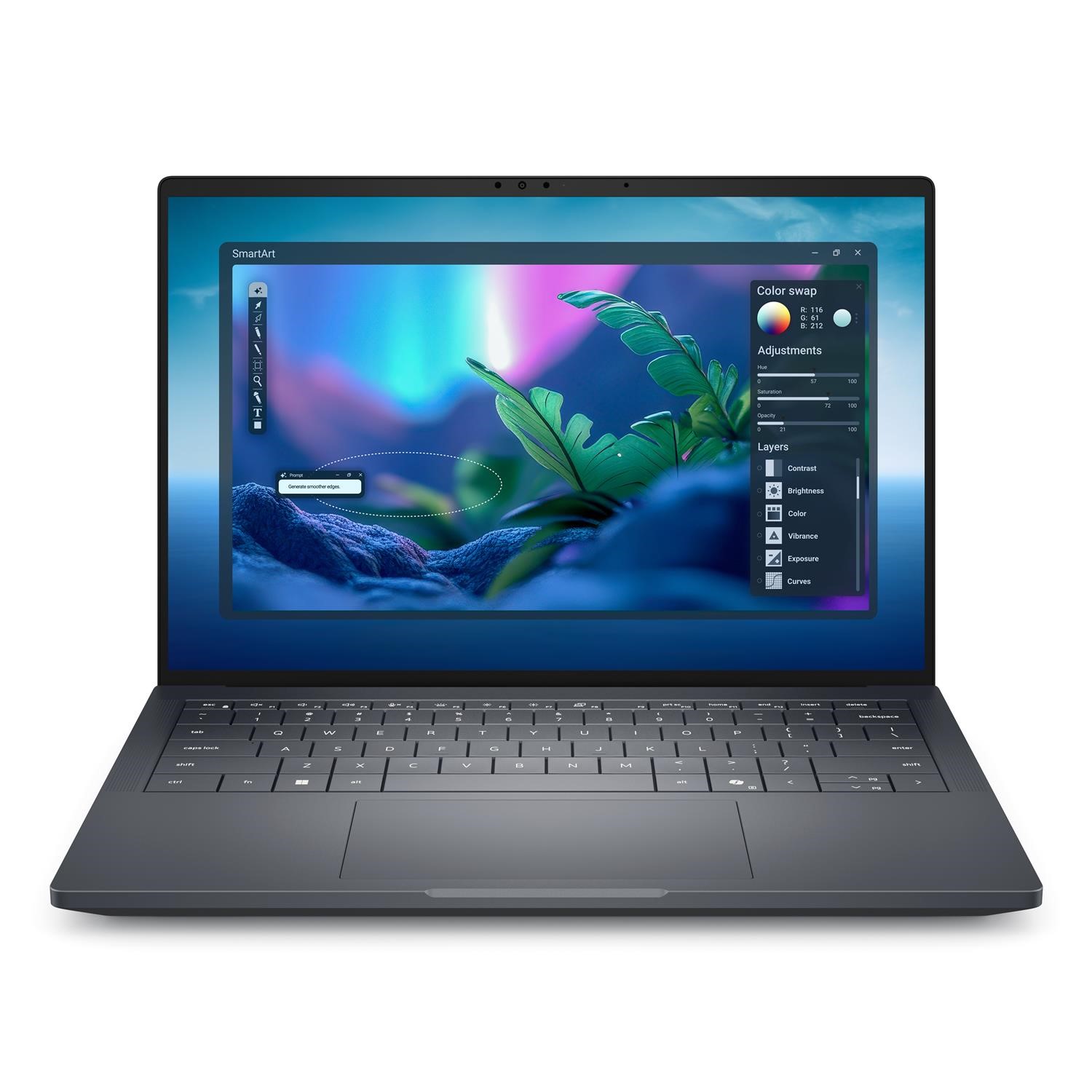 Dell Pro Max 14 Premium Ma14250 Intel Core Ultra 7 32GB RAM 1TB SSD 14 Inch Windows 11 Pro Laptop Grey, Laptops Direct - TVY31