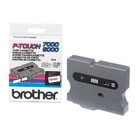 Brother 12MM Gloss TX Black on White