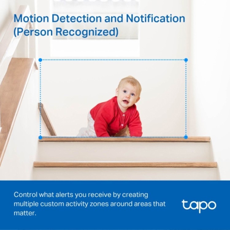 TP-Link PanTilt Security WiFi 2k HD Camera 2Pack