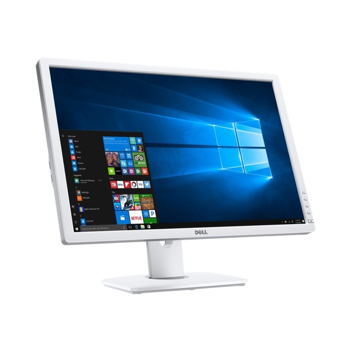 Dell UltraSharp U2412M WUXGA 24" Monitor White Laptops Direct