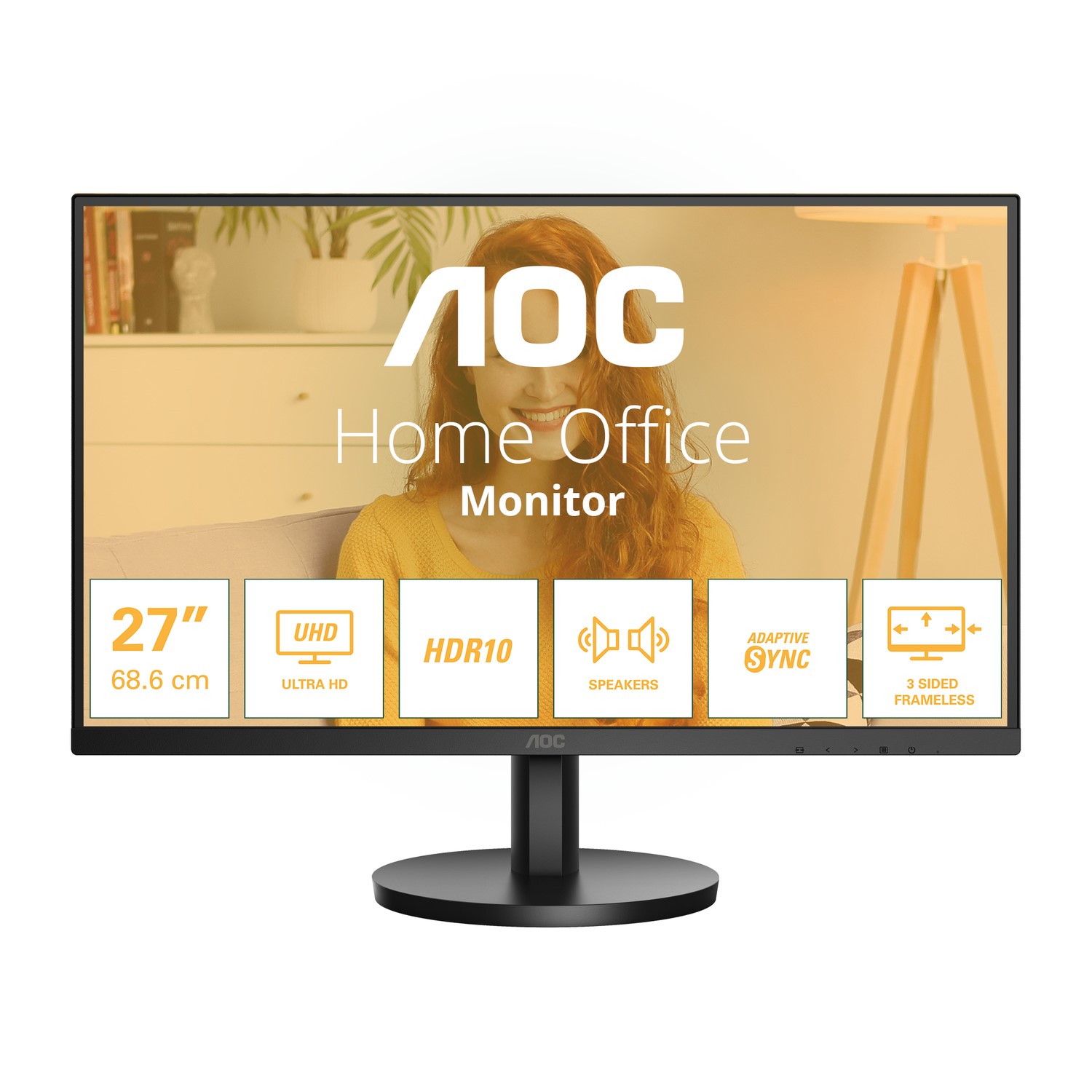 AOC U27B3A 27 IPS UHD 4K Monitor