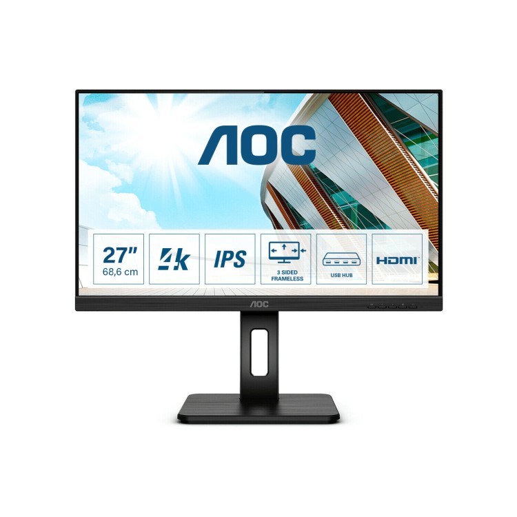 AOC U27P2CA 27" 4K UHS IPS USB-C Monitor 