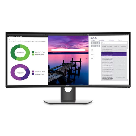 DELL UltraSharp U3419W 34" IPS UWQHD USB-C Curved Monitor