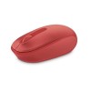 Microsoft Wireless Mobile Mouse 1850 in Flame Red V2