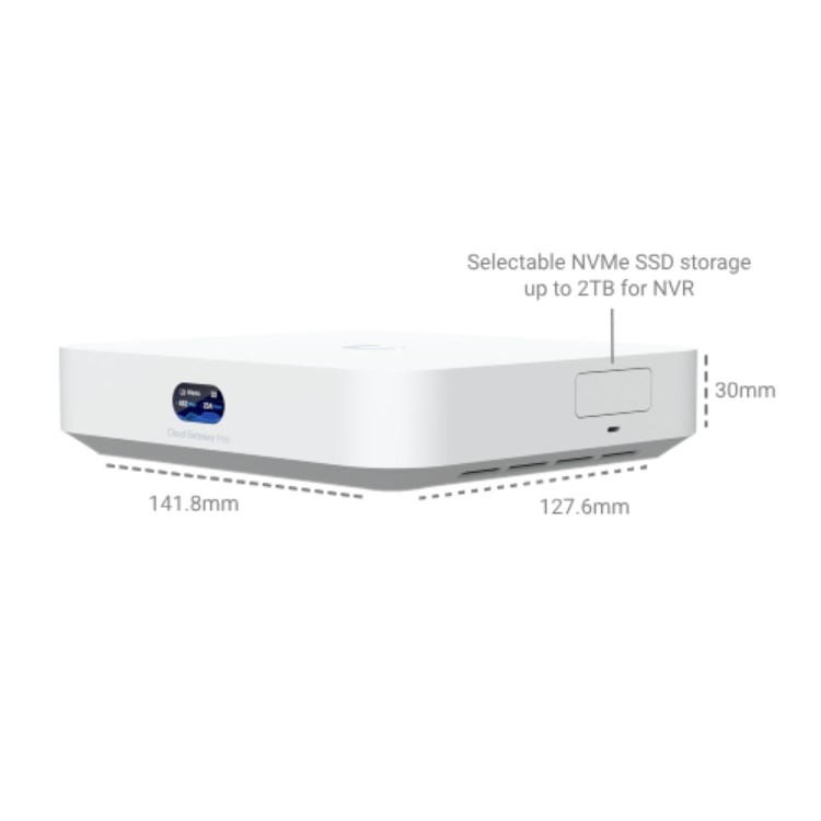 Ubiquiti UCG-Max-NS Gateway/Controller 10, 100, 1000, 2500 Mbit/s