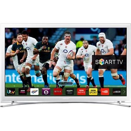 Samsung 32 Inch White TV  Samsung  UE32J4510 32  Inch  Smart LED TV  White  Laptops Direct
