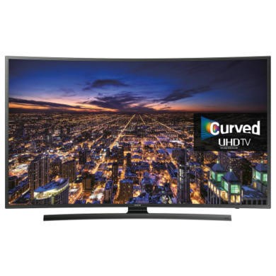 Refurbished Samsung JU6500 Curved 65" 4K Ultra HD LED Freeview HD Smart TV
