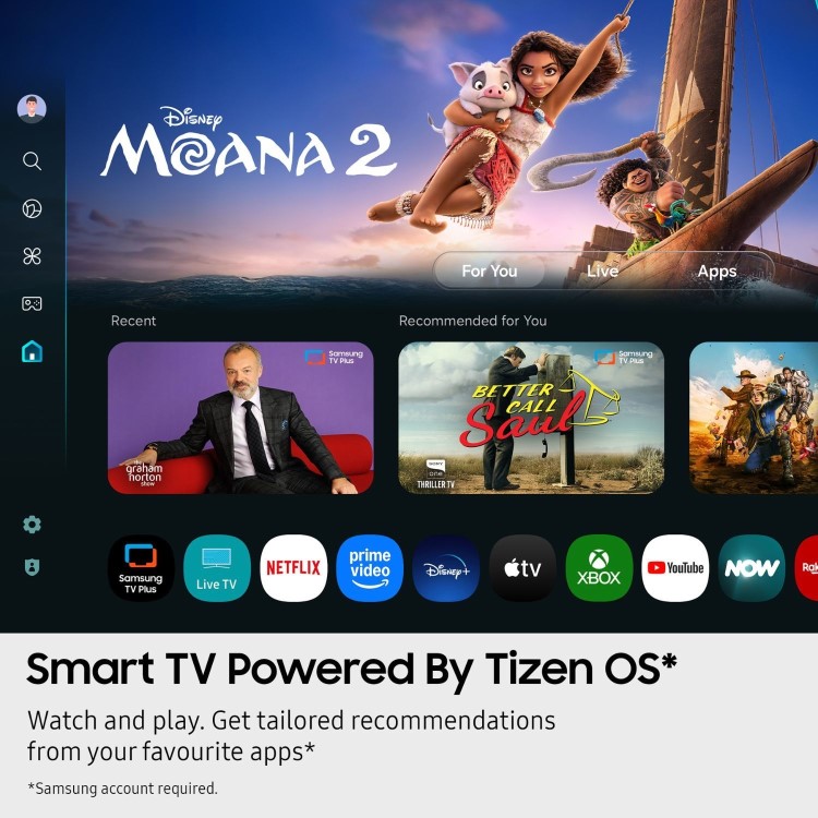 Samsung UE55U8020FKXXU 55" Crystal UHD – 4K Ultra HD HDR Smart TV with Tizen OS