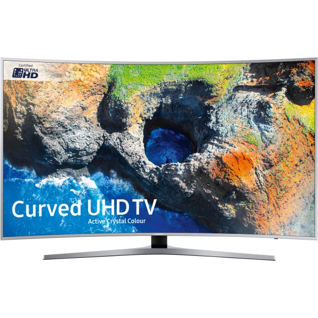 Samsung UE55MU6500 55" 4K Ultra HD HDR Curved LED Smart TV with Freeview HD and Active Crystal Colour