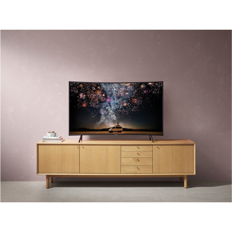 Refurbished Samsung 55" Curved 4K Ultra HD with HDR10+ LED Smart TV