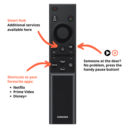 Samsung Crystal CU7100 85 inch LED 4K HDR Smart TV
