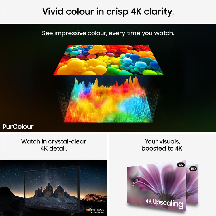 Samsung UE85U8020HKXXU 85" Crystal UHD – 4K Ultra HD Smart TV with Tizen OS
