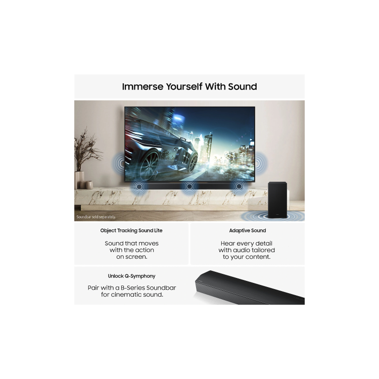 Samsung UE50U8020HKXXU 50" Crystal UHD 4K Smart TV with HDR10+ Gaming Hub & Tizen OS