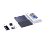 Ulefone Tab A10 10.1" Grey 128GB 4G Tablet with Tempered Glass Screen Protector and Smart Book Cover