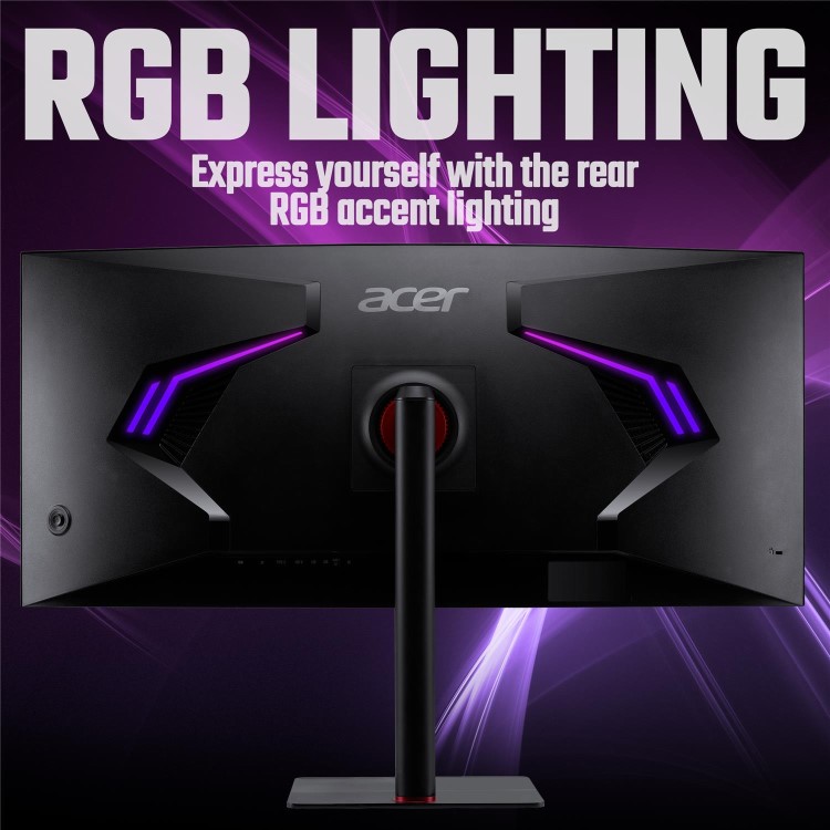 Acer Nitro XV5 34" VA UltraWide QHD Curved 200Hz 0.5ms AMD FreeSync Gaming Monitor