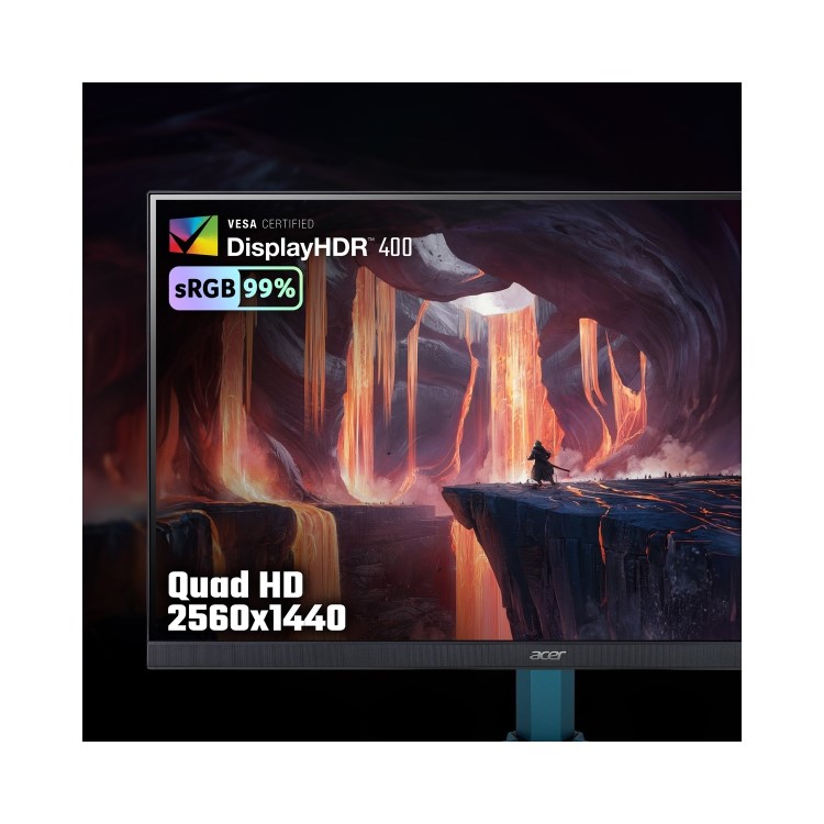 Acer Nitro VG272UW2bmiipx 27" IPS QHD 180Hz 0.5MS Gaming Monitor