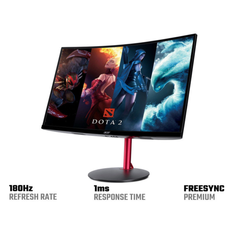 Acer Nitro XZ272S3 27" VA Full HD 180Hz 1ms FreeSync Curved Gaming Monitor