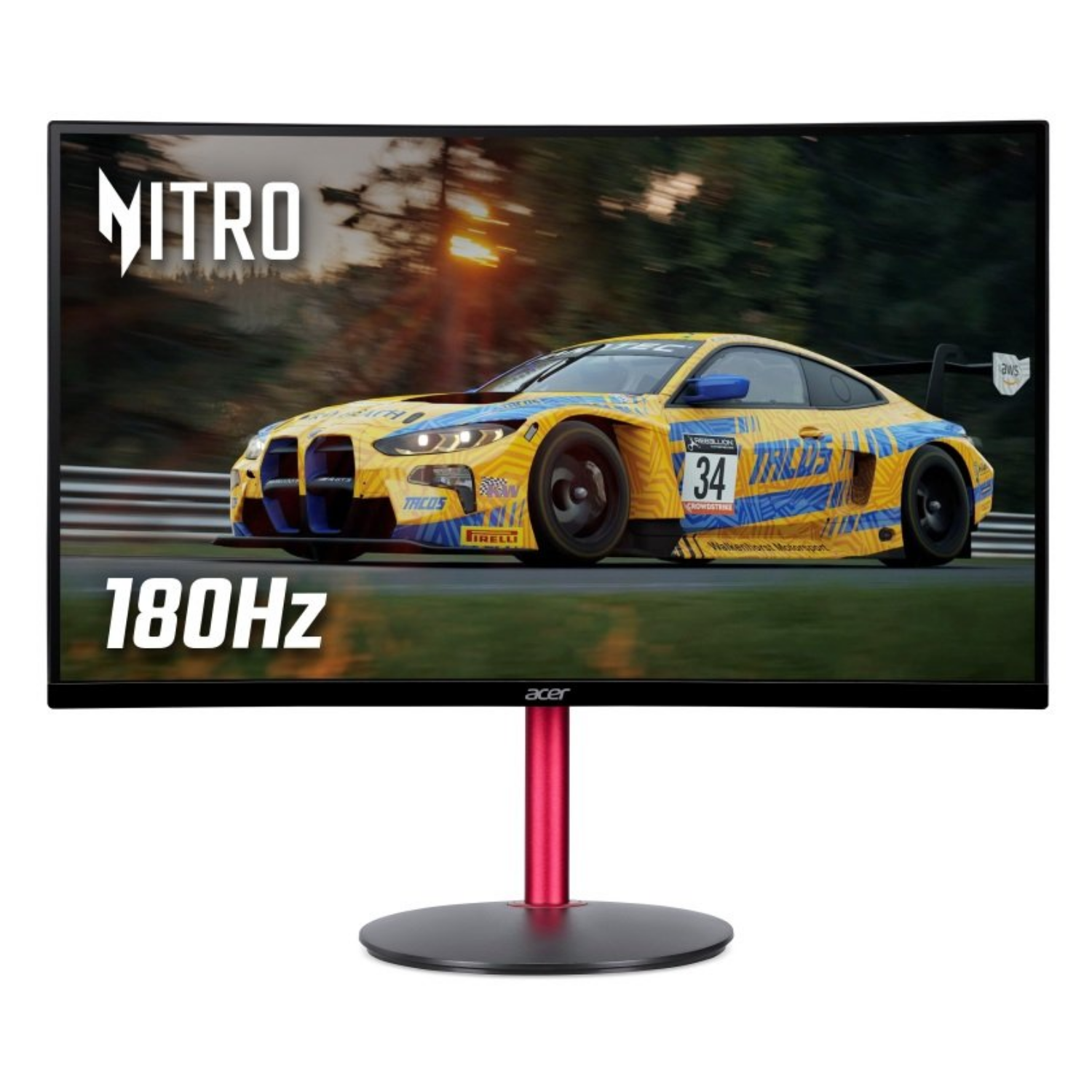 Acer Nitro XZ272S3 27 VA Full HD 180Hz 1ms FreeSync Curved Gaming Monitor