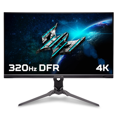 Acer Predator XB323QKV4 32" IPS Dual Mode 4K UHD 160Hz Full HD 320Hz 0.5ms Gaming Monitor