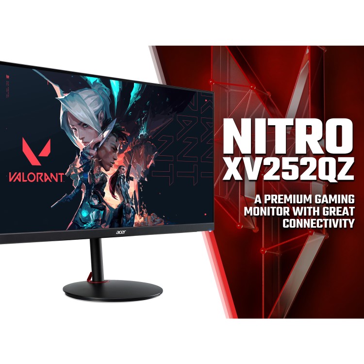 Acer Nitro XV252QZ 24.5" Full HD 280Hz FreeSync Gaming Monitor