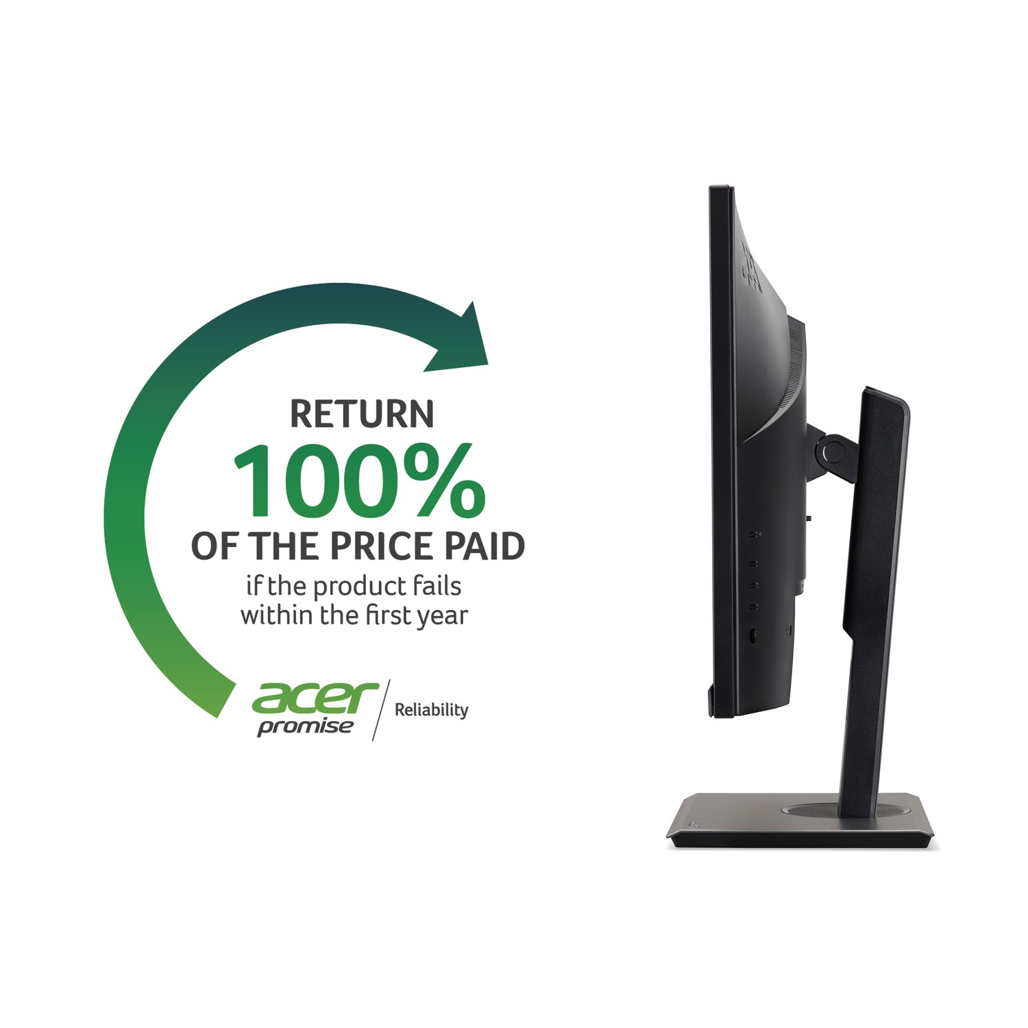 Acer B247Y 23.8" Full HD IPS Monitor - Laptops Direct