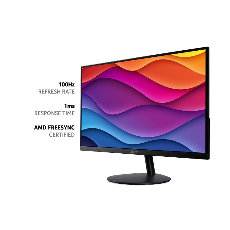 Refurbished Acer SA242YEbi 23.8" IPS Full HD 100Hz FreeSync Monitor