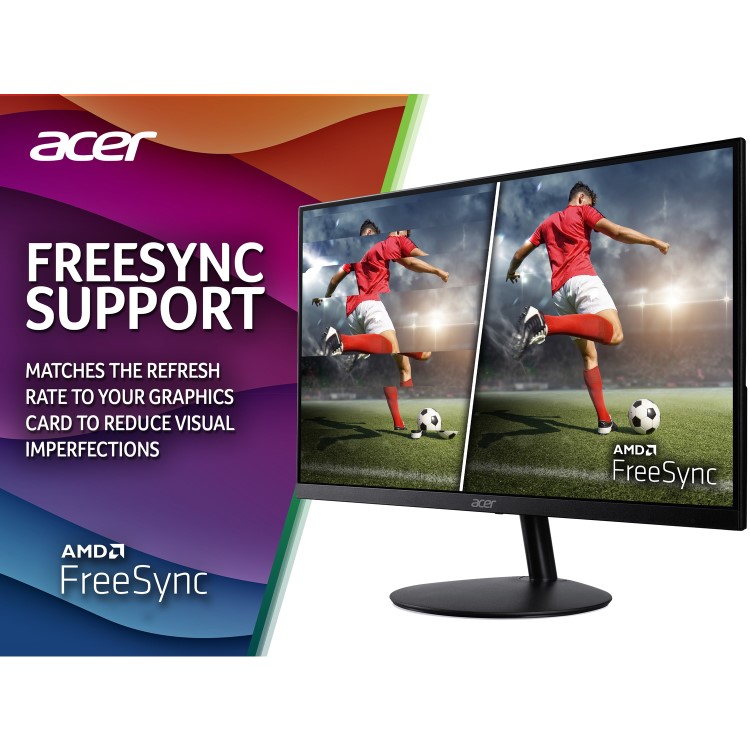 Refurbished Acer SA242YEbi 23.8" IPS Full HD 100Hz FreeSync Monitor