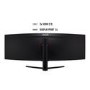 Acer Nitro EI491CRP 49" Dual Full HD 144Hz FreeSync Curved Gaming Monitor