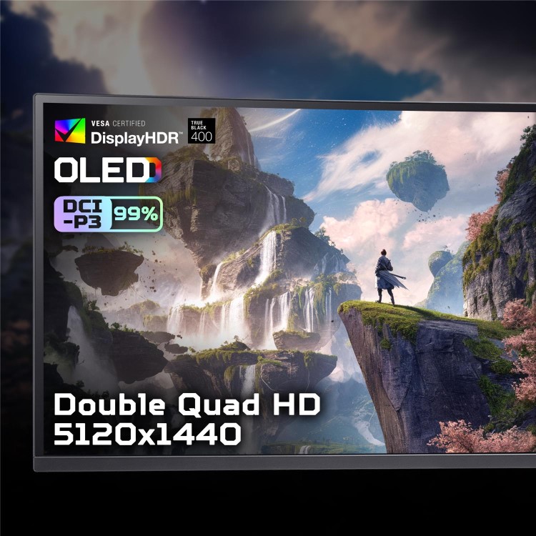 Acer Predator X49X 49" QD-OLED DQHD 240Hz 0.03ms Curved Gaming Monitor